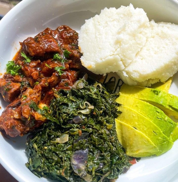 Plain kawunga or ugali